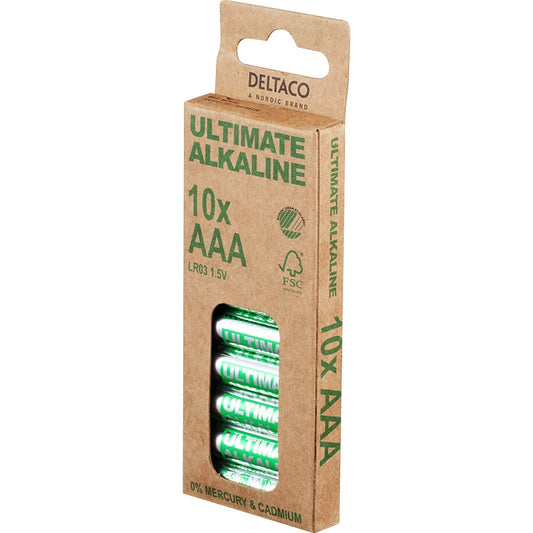 DELTACO Ultimate Alkaline - 10 x LR03 / AAA (20)