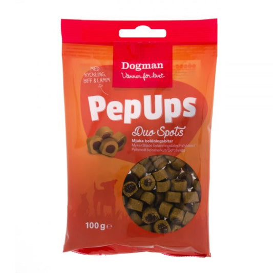 DOGMAN Pep Ups Duo Spots - 100 g (10)