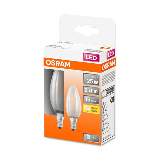 OSRAM 2-pakk kertupera - 2,5w=25w (5)