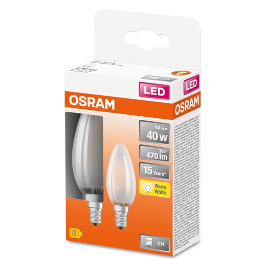 OSRAM 2-pakk kertupera - 4w=40w (5)