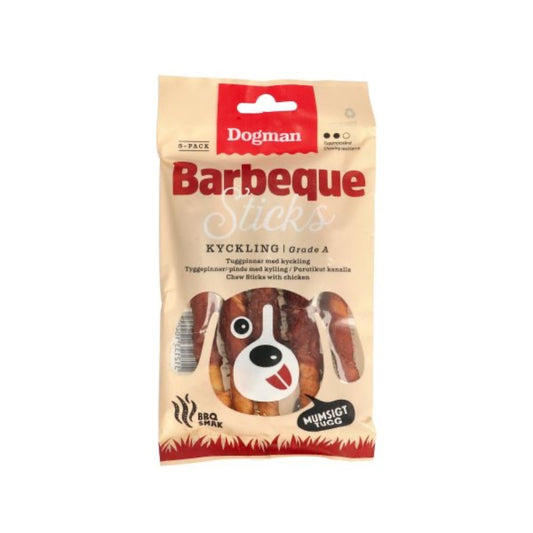 DOGMAN Barbecue Sticks med kylling, S - 5 stk (20)