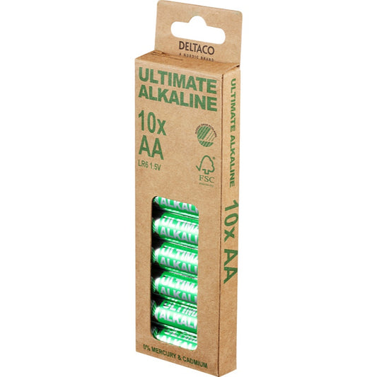 DELTACO Ultimate Alkaline - 10 x LR6 / AA (20)