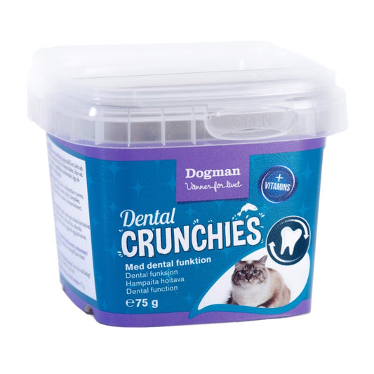 DOGMAN Cat Chrunchies dental - 75 g (6)