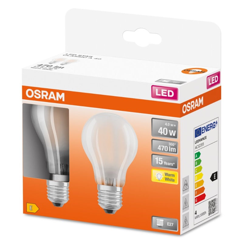 OSRAM 2-pakk pera - 4w=40w (3)